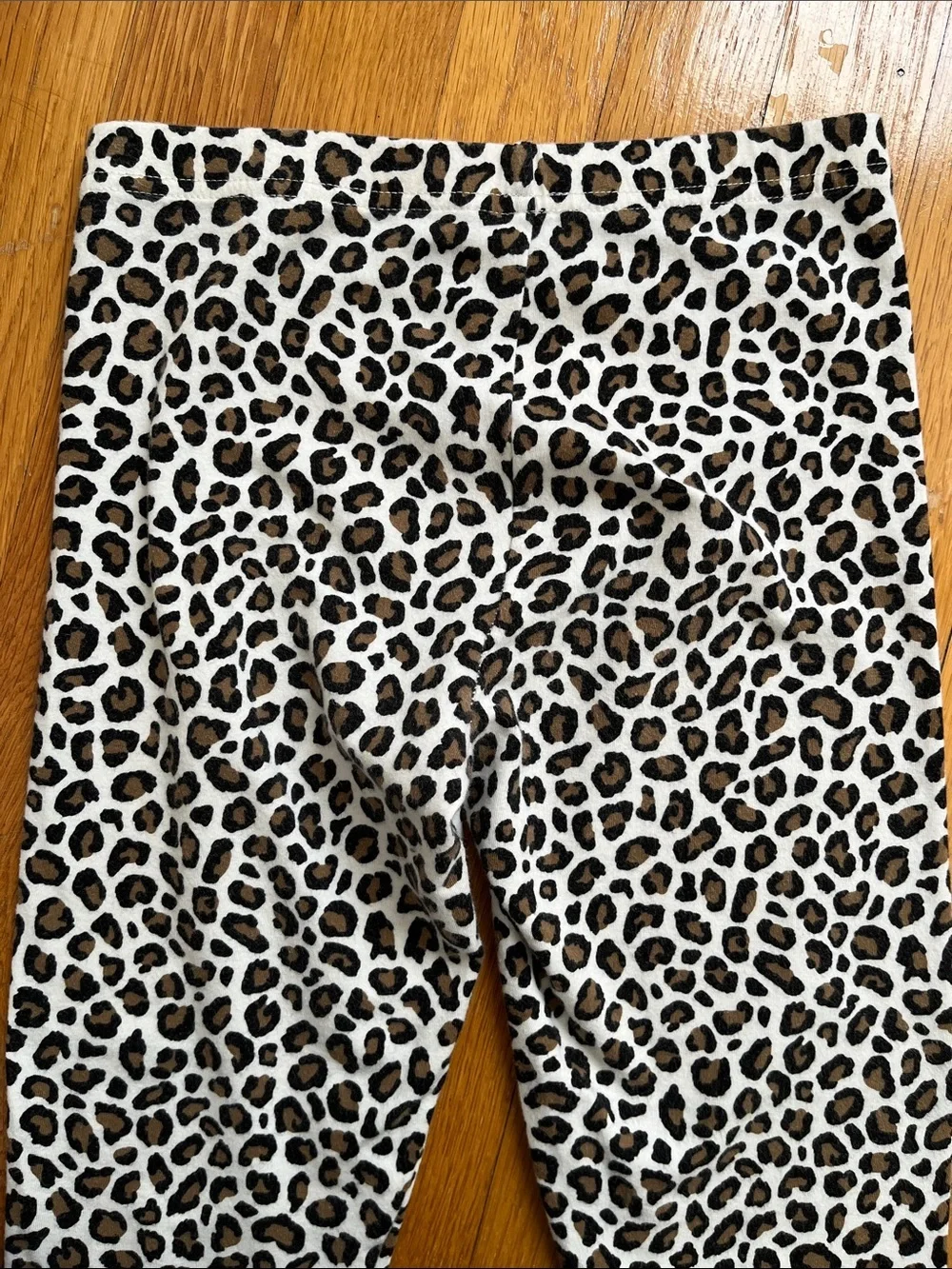 Old Navy Girls XL 14 - 16 Cotton Blend Leopard Print Leggings Stretch Pants